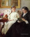 Mère et sœur de l’artiste Berthe Morisot